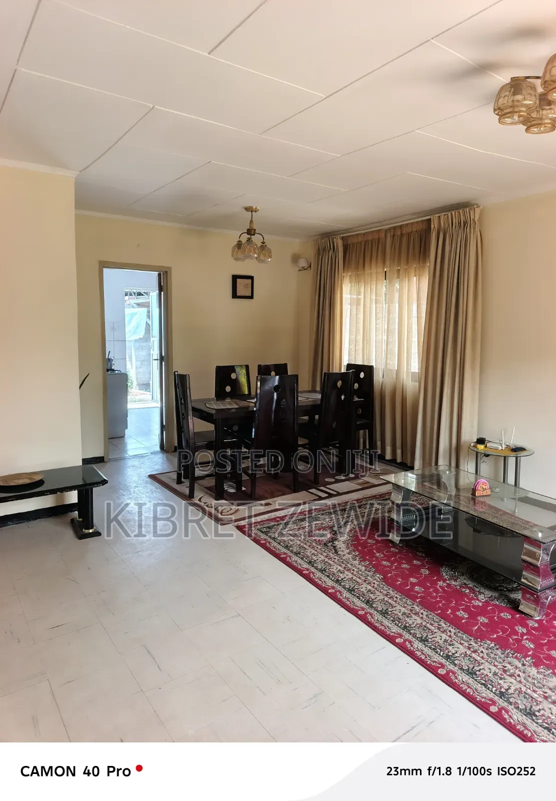 Furnished 4bdrm House in Kibert Zwedie, Yeka for sale