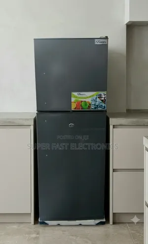 Queen's Refrigerator 270 Double Door – Compact Top Freezer, Energy
