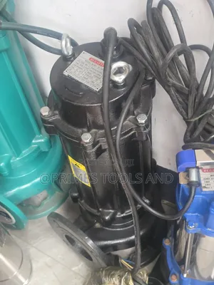 Pump Designed for Efficient Wastewater Removal, Drainage