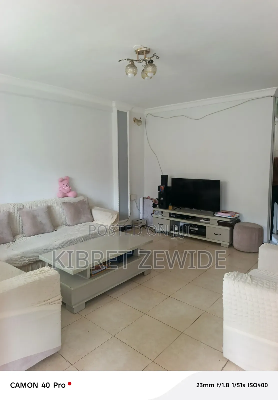 Furnished 1bdrm Condo in Kibert Zwedie, Yeka for sale