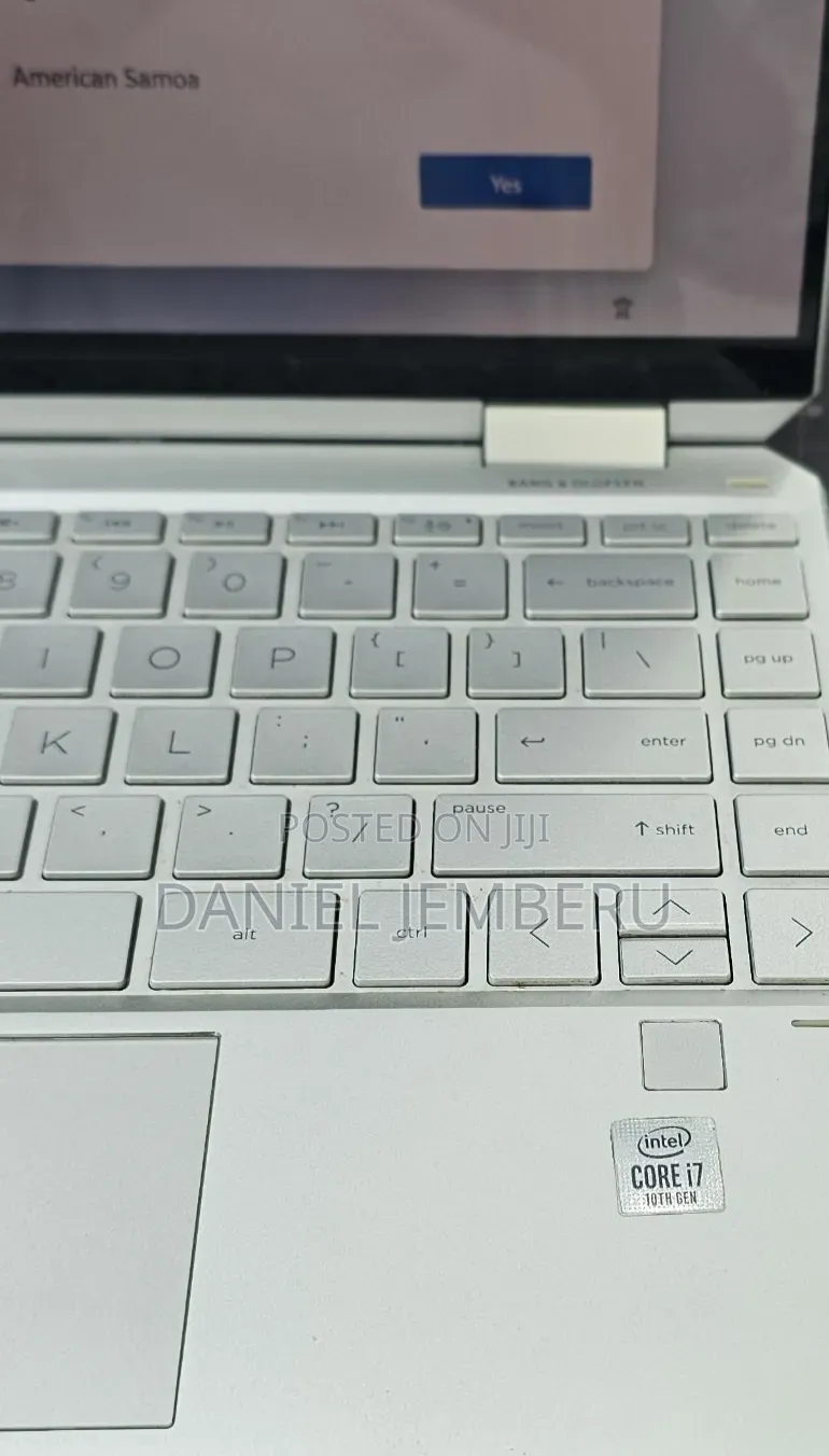 New Laptop HP Spectre X360 8GB Intel Core i7 SSD 512GB