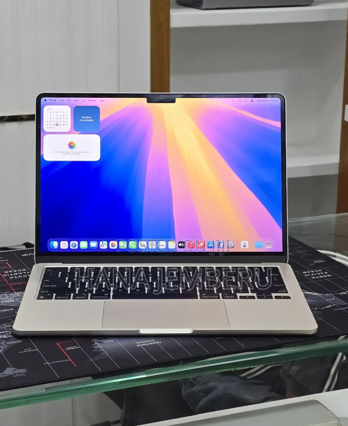 New Laptop Apple MacBook Air 2022 M2 16GB Apple M2 SSD 512GB