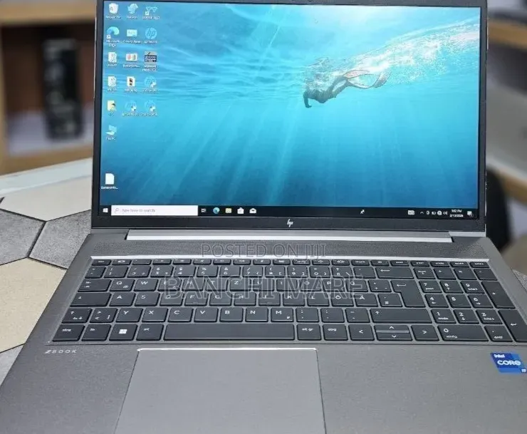 New Laptop HP ZBook Fury 15 G8 32GB Intel Core i7 SSD 512GB