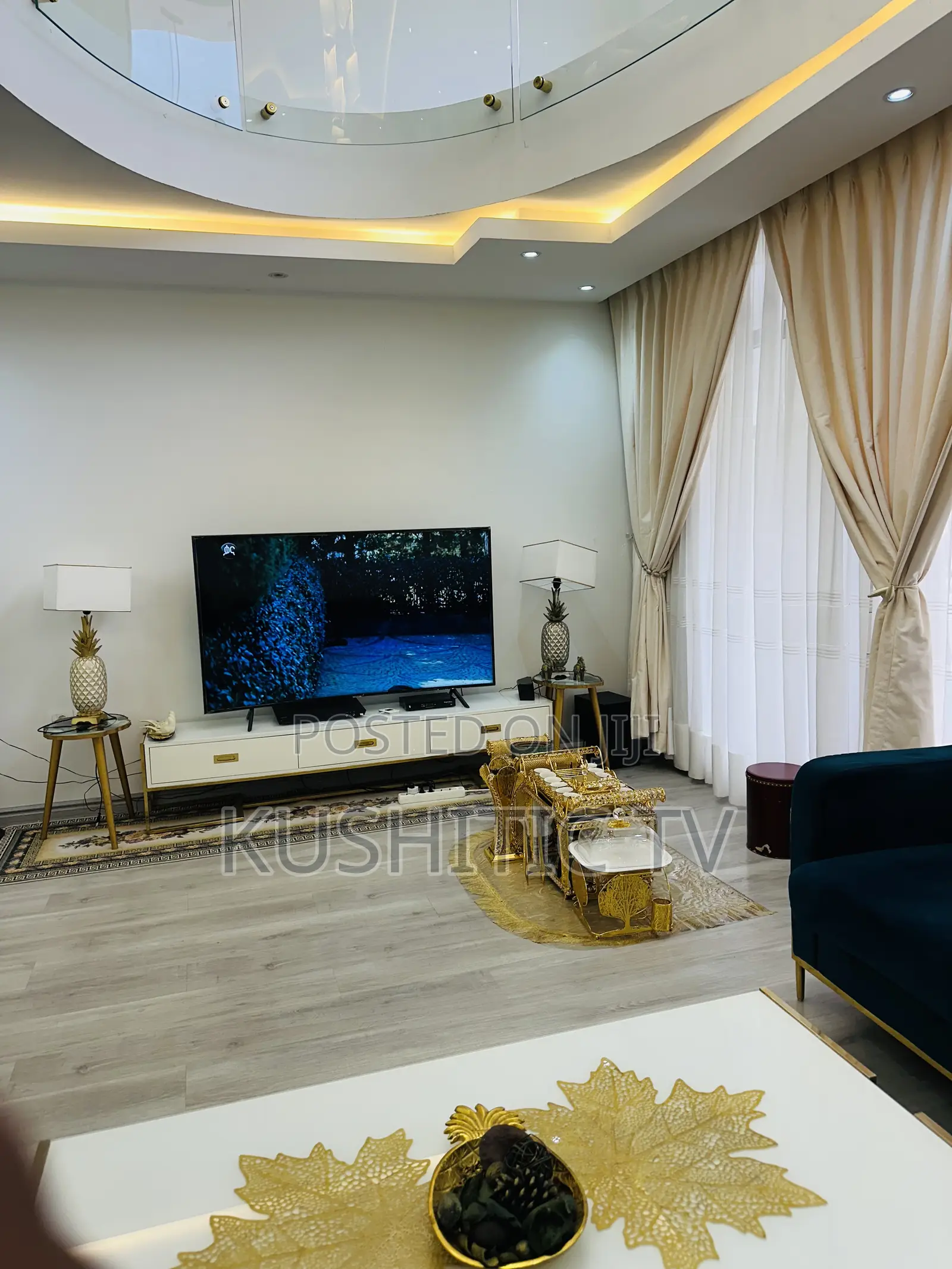 Furnished 10bdrm House in Bole for rent