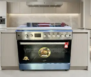 Lux 60×90cm Gas Cooker With Electric Oven –Stainless Steel