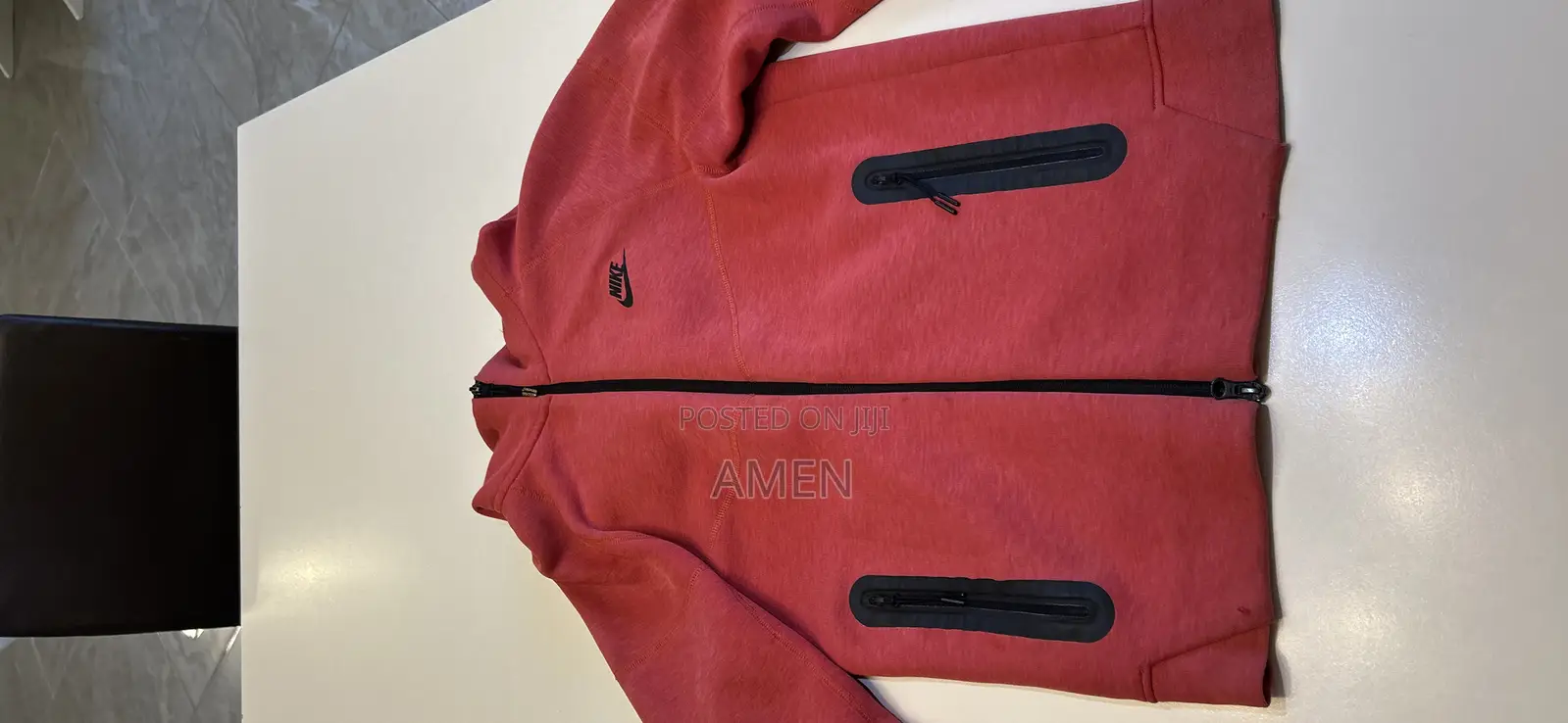 Red Nike Tech Fleece