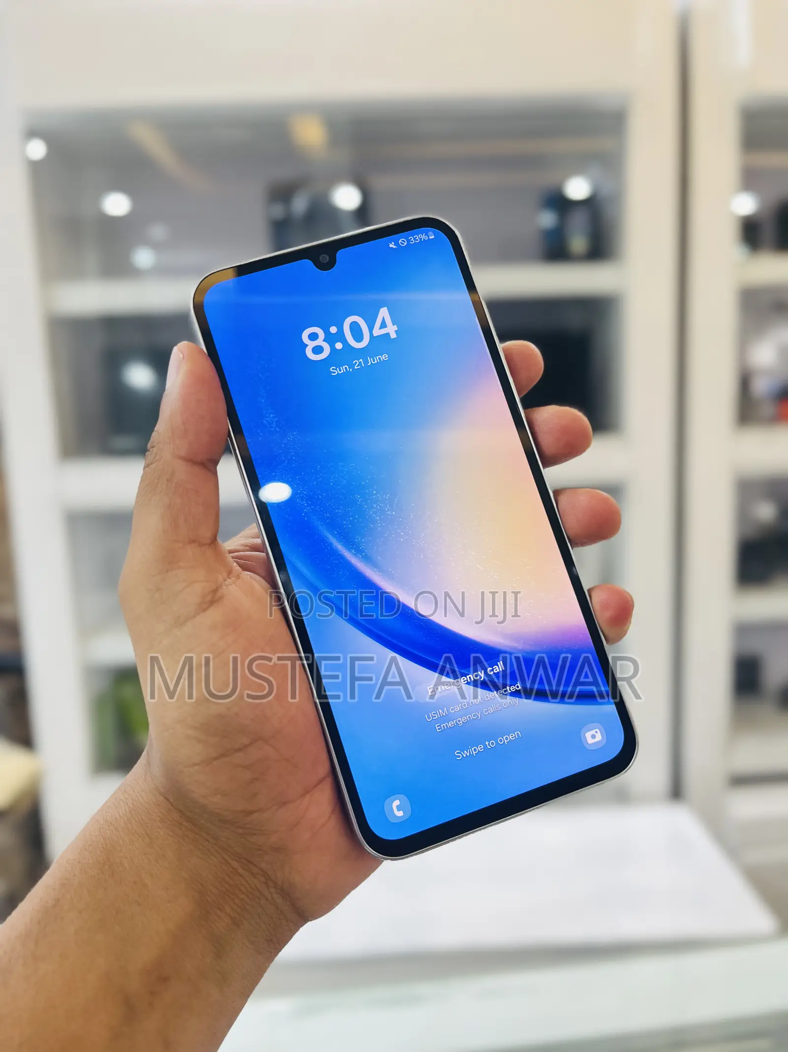 New Samsung Galaxy A34 5G 128 GB Silver