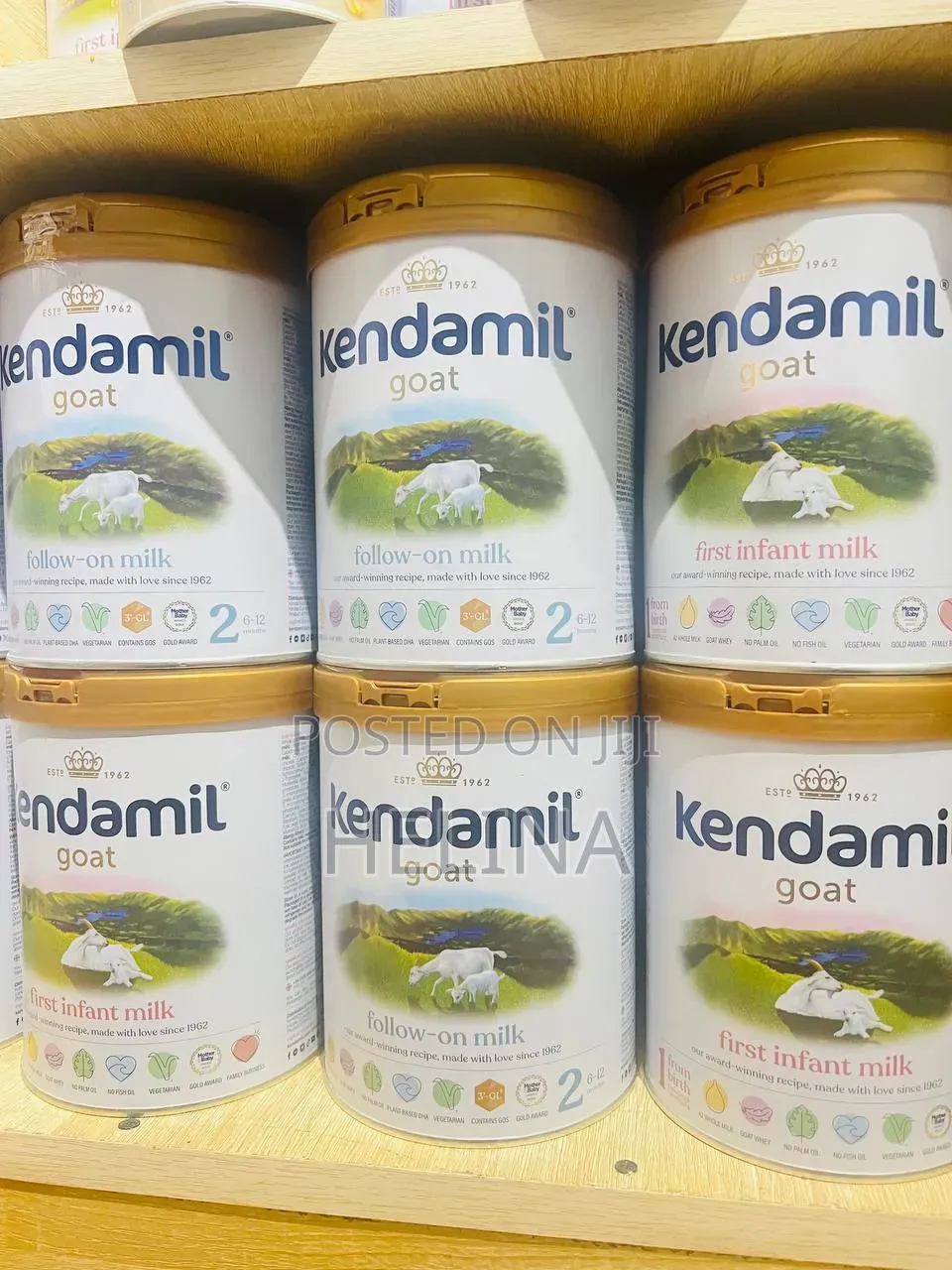 Kendamil Goat Milk 800g With Number 1,2,3 Original From Uk