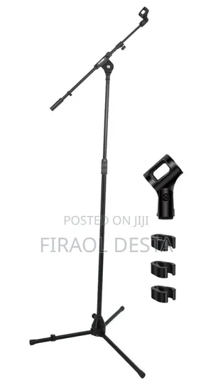 Professional Mic Stand – Stable, Adjustable Ready for Every Setup