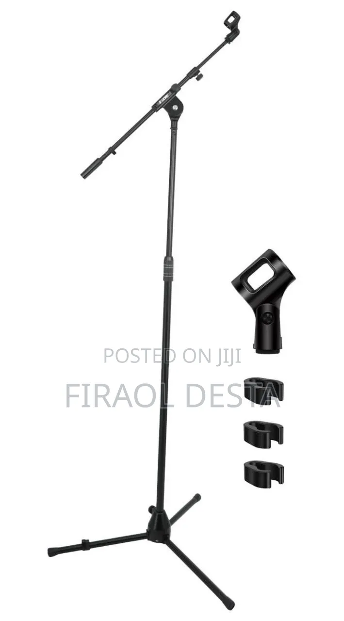 Professional Mic Stand – Stable, Adjustable Ready for Every Setup
