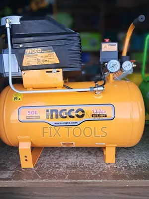 Ingco 50l Oil-Lubricated Air Compressor