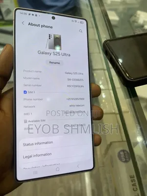 Samsung Galaxy S25 Ultra 256 GB Gray