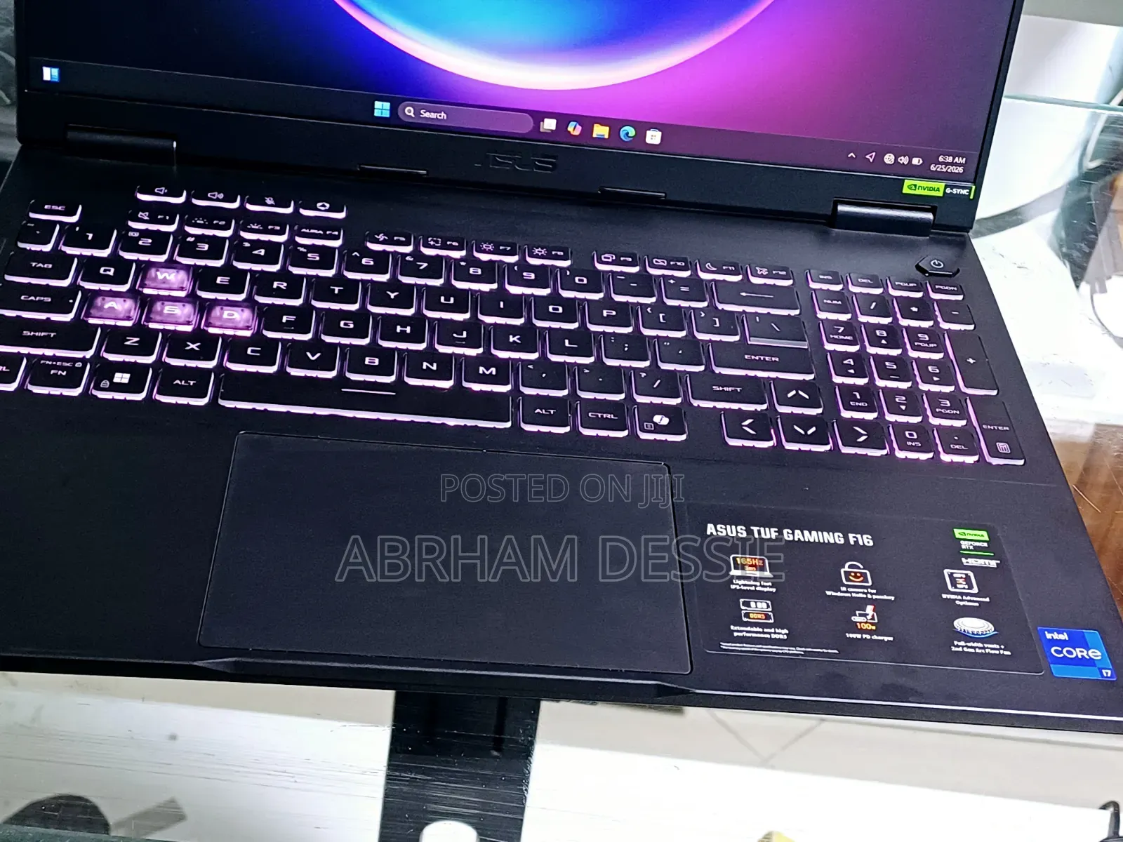 New Laptop Asus 16GB Intel Core i7 SSD 1T