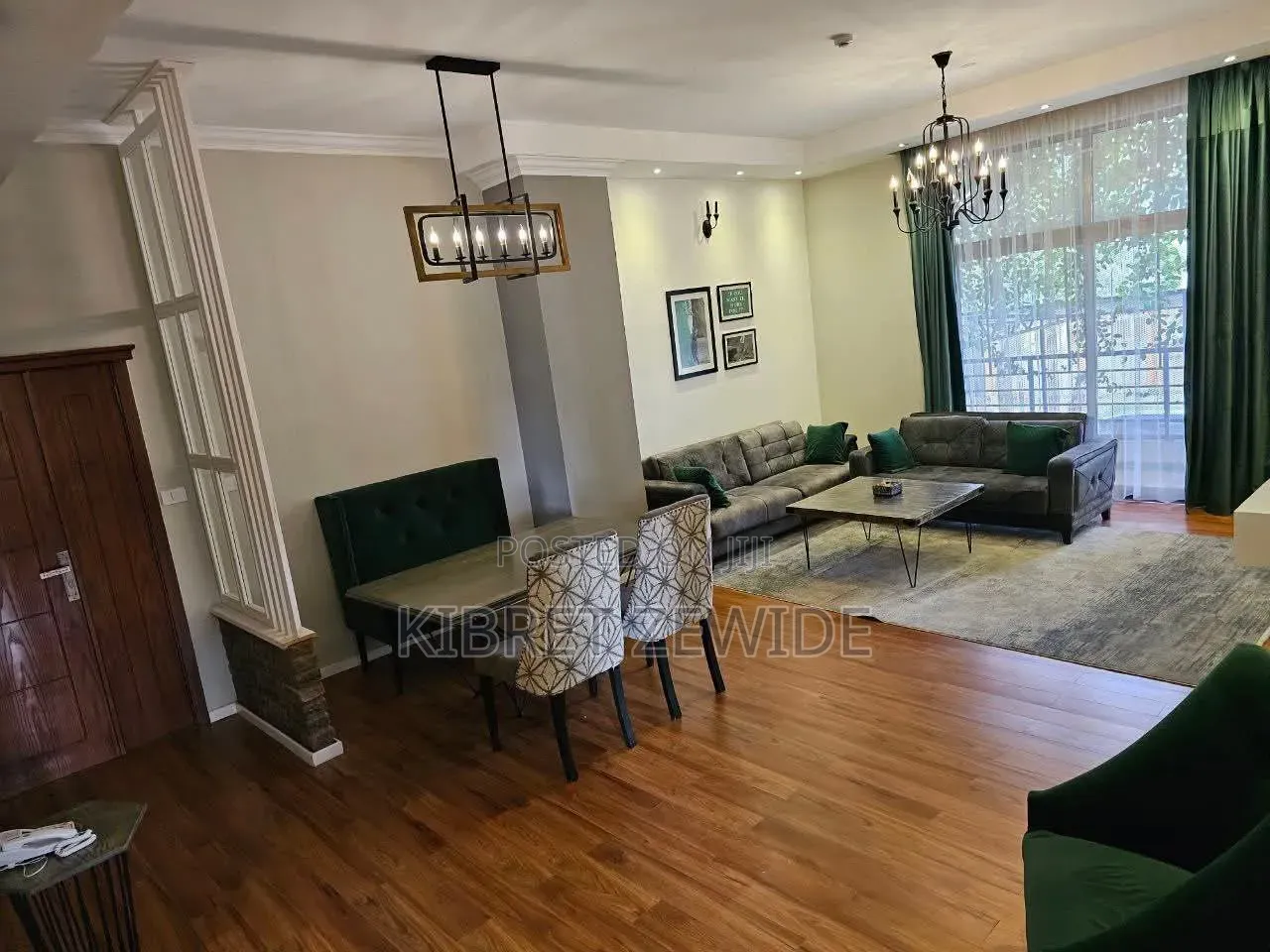 Furnished 4bdrm Apartment in Kibert Zewdie, Yeka for sale