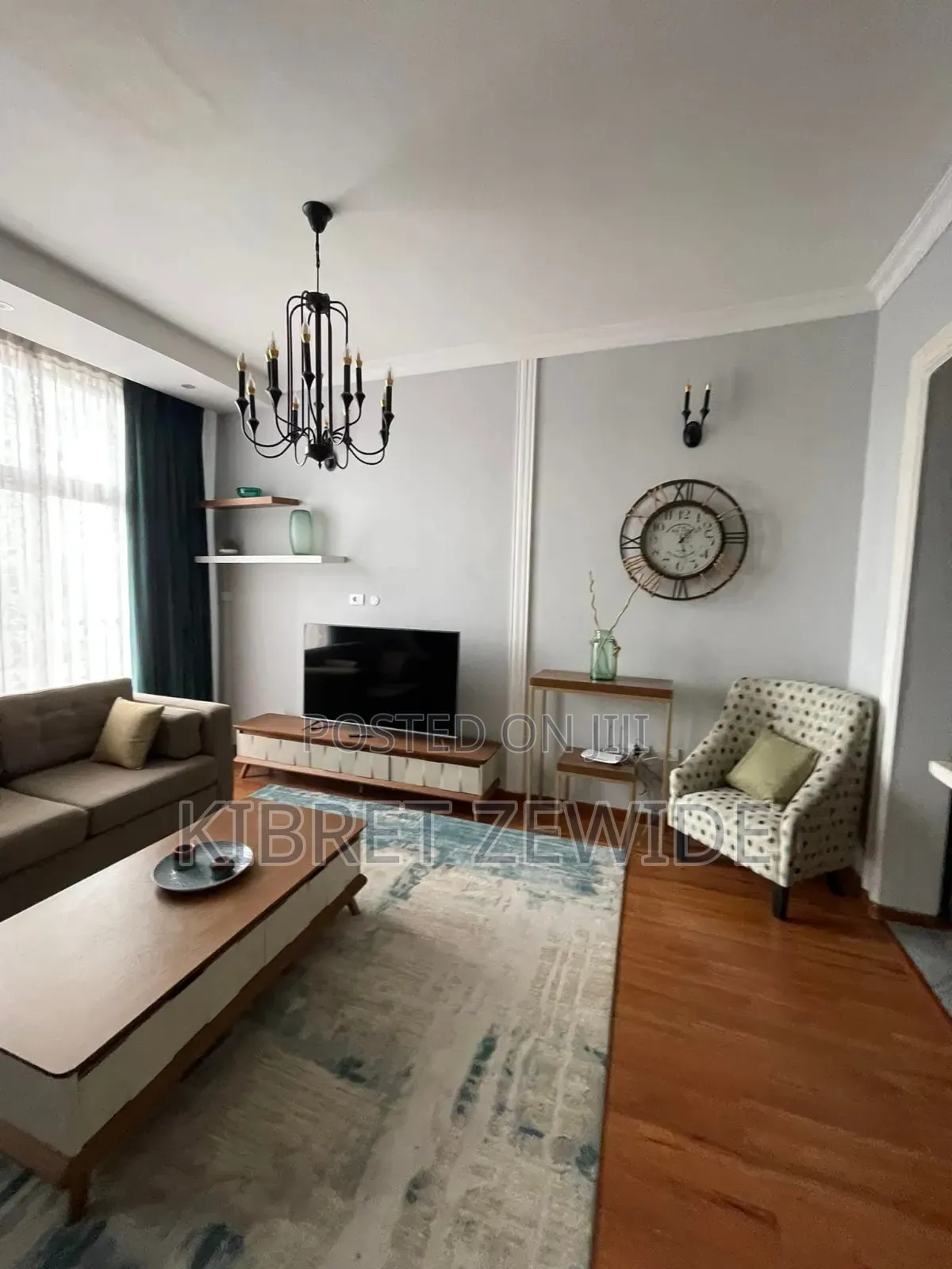 Furnished 4bdrm Apartment in Kibert Zewdie, Yeka for sale