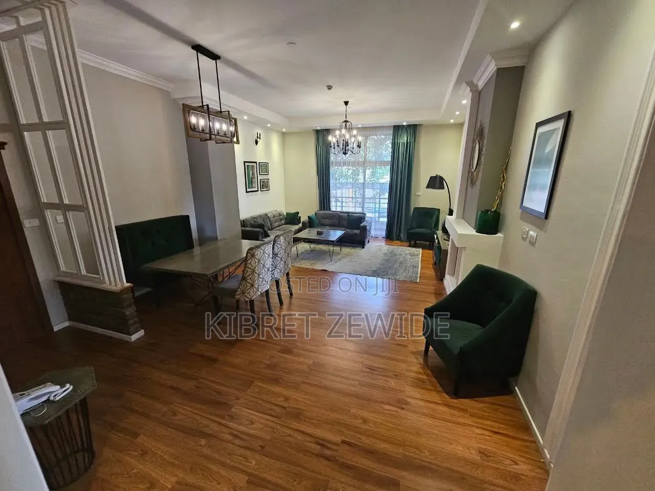 Furnished 4bdrm Apartment in Kibert Zewdie, Yeka for sale