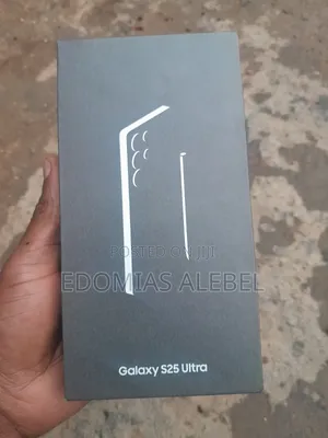 New Samsung Galaxy S25 Ultra 256 GB Black