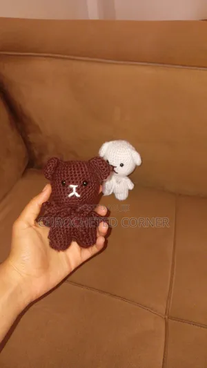 Cute Handmade Crochet Teddy Bear/ Amigurumi Plush Toy