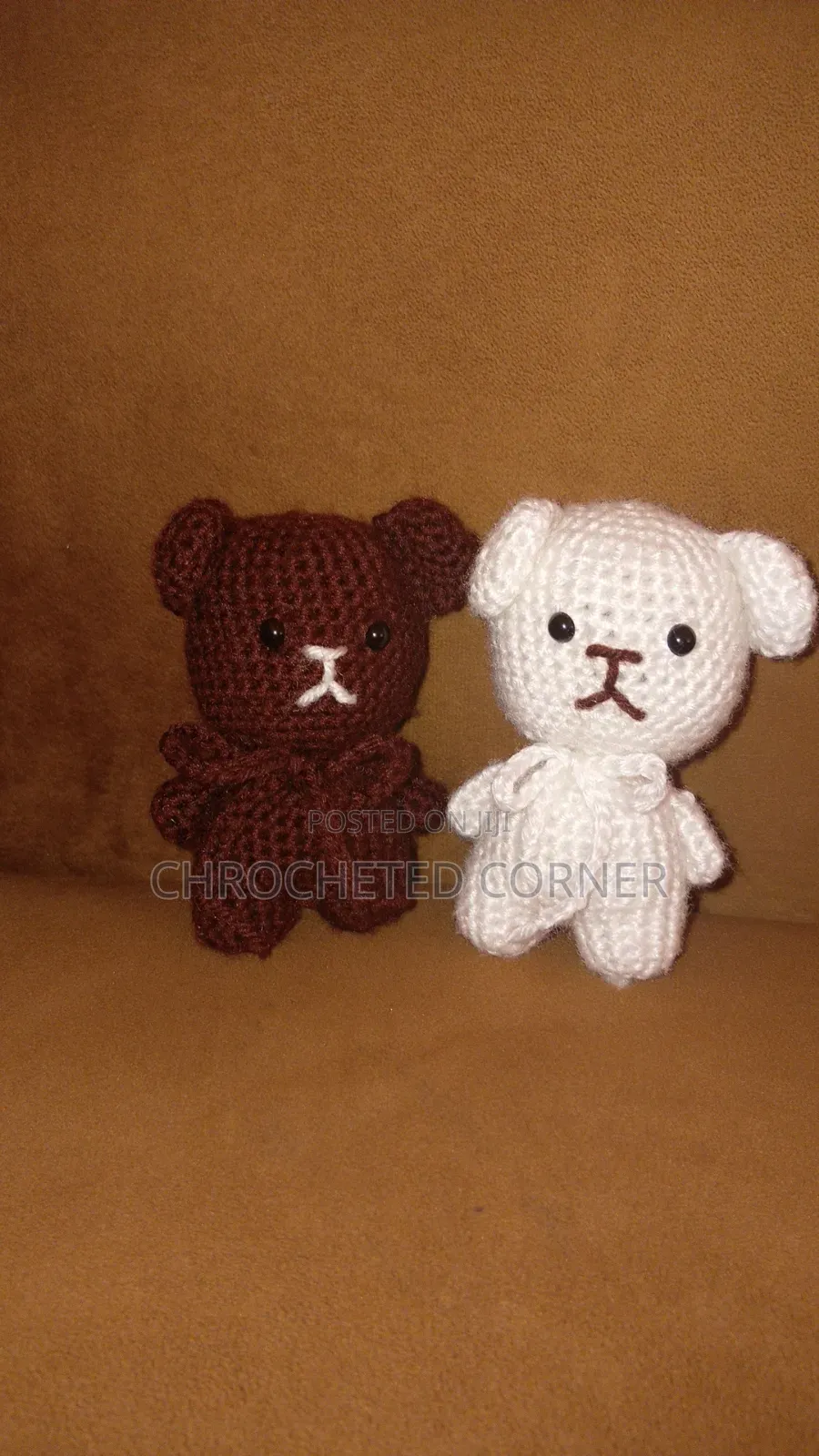 Cute Handmade Crochet Teddy Bear/ Amigurumi Plush Toy