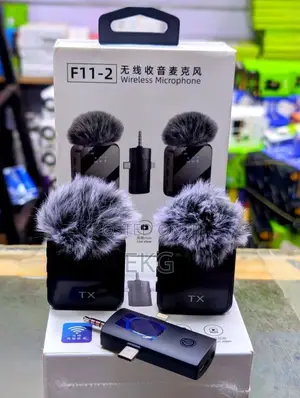 F11-2 Dual Wireless Microphone — ጥራት ያለው ዋየርለስ ማይክራፎን
