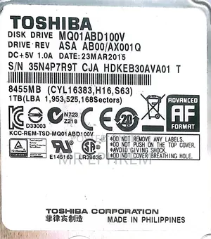 Hard Disk for Laptop