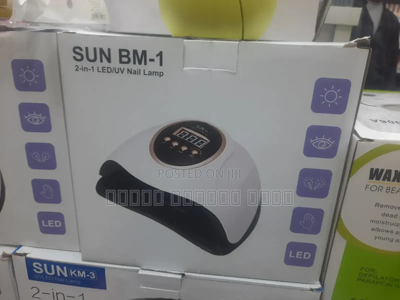 Sun Bm-1 2-in-1 Led/Uv Nail Lamp,