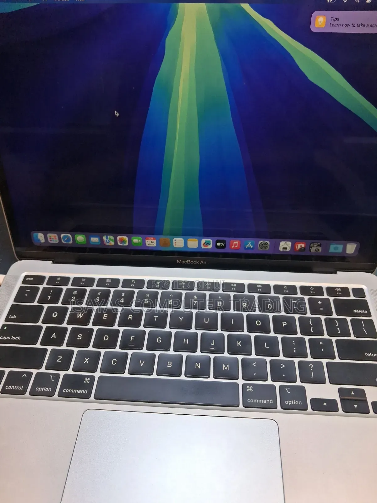 New Laptop Apple MacBook Air 2020 M1 8GB Apple M1 SSD 256GB
