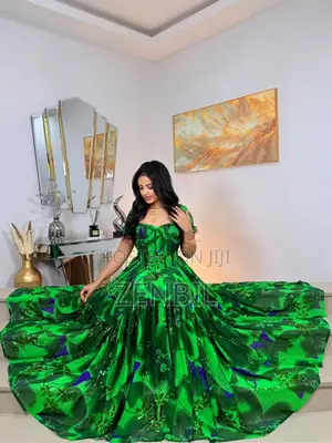 Singer Chiffon Maxi Dress | Zenbil Chiffon Ethiopia