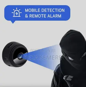 Hd Mini Security Camera (Mobile Detection Remote Alarm) - አዲስ