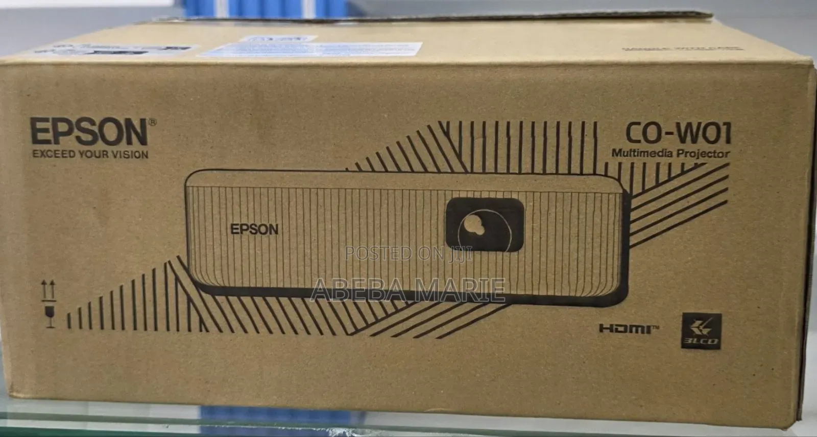 Brand New Packed With Cartoon Epson Projector Model : Co-W0