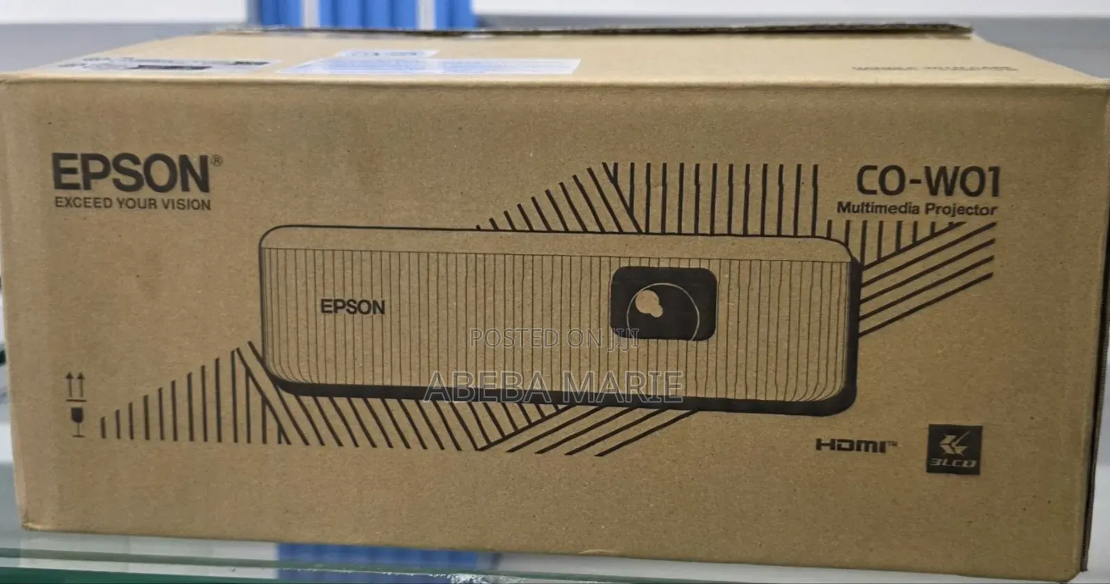 Brand New Packed With Cartoon Epson Projector Model : Co-W0