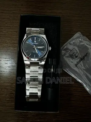 Poedagar Blue-Black Men’S Watch 