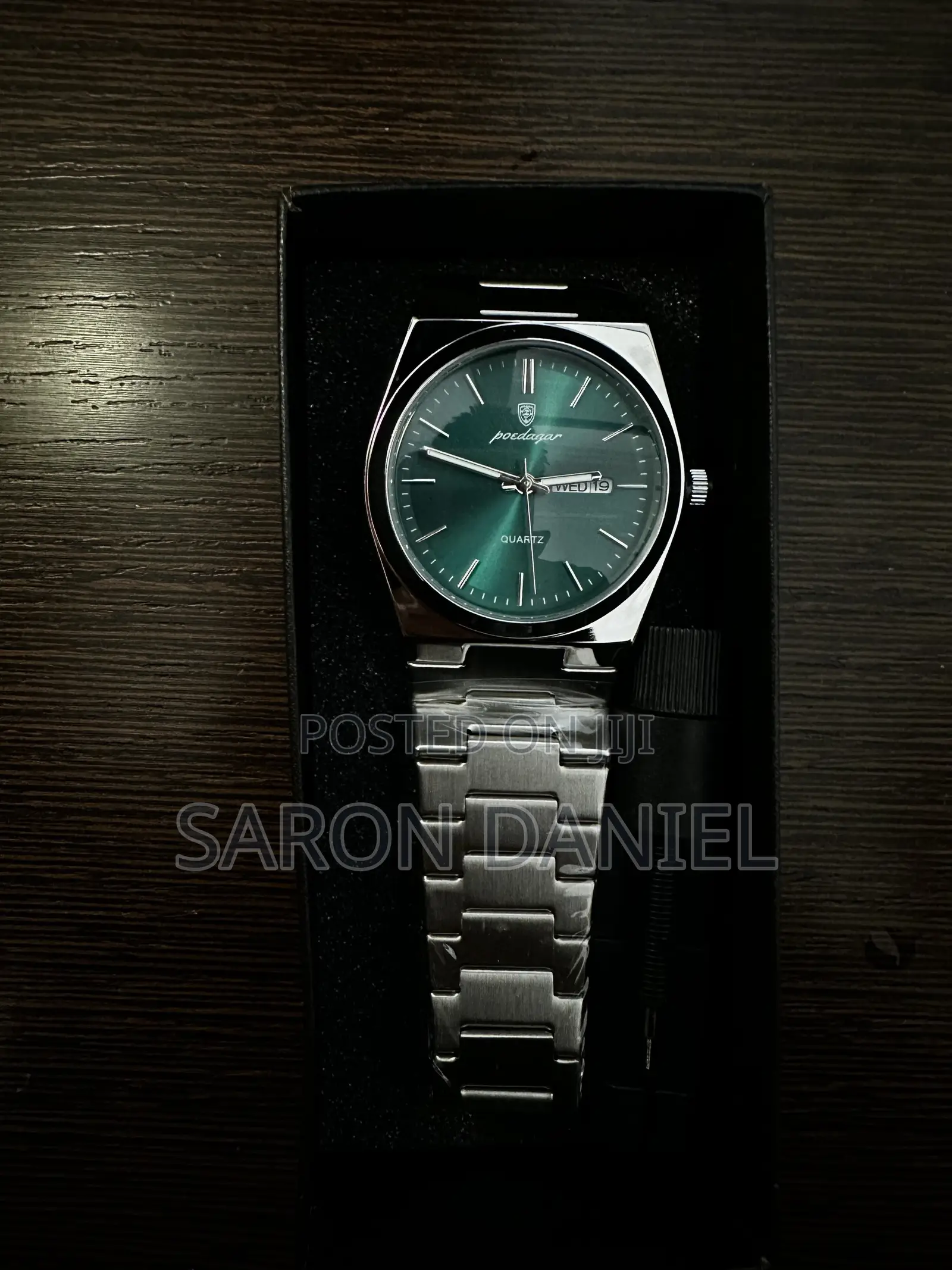 Poedagar Green Men’S Watch 