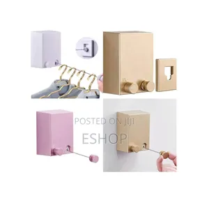 Heavy Laundry Retractable Clothesline – Holds Comforters Towels