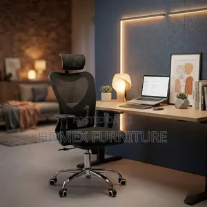 Hoffice Managerial Mesh Chair
ማናጀሪያል የቢሮ ወንፊት/ሜሽ ወንበር