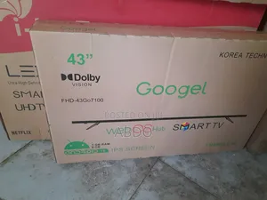 Googel Smart Tv 43 Inch Webos Andraid Framless 2026quality Hifi Sp