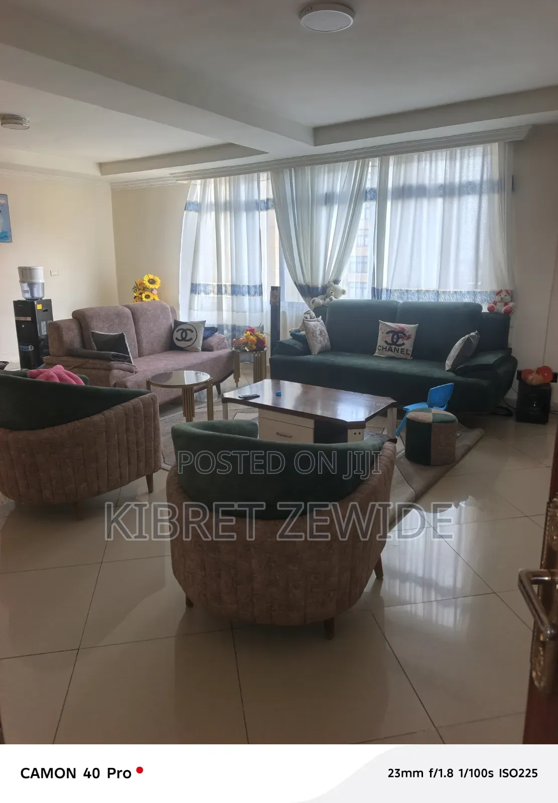 Furnished 3bdrm Apartment in Kibert Zewdie, Yeka for sale