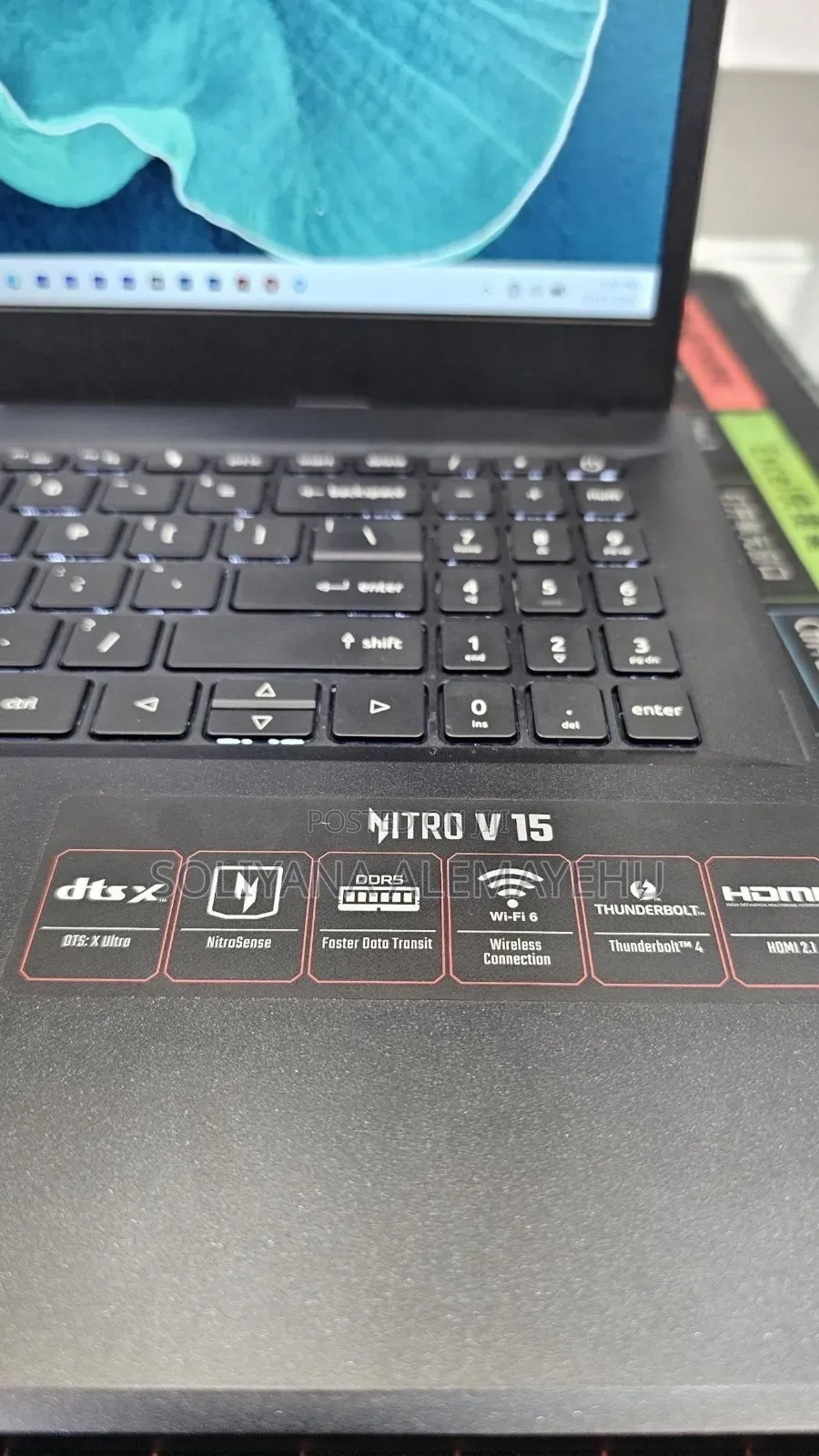 New Laptop Acer Nitro V 15 16GB Intel Core i9 SSD 1T