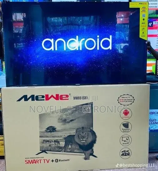 Mewe 2026 Android Smart Tv - ዘመናዊ ስማርት ቲቪ በጥራትና በቅናሽ