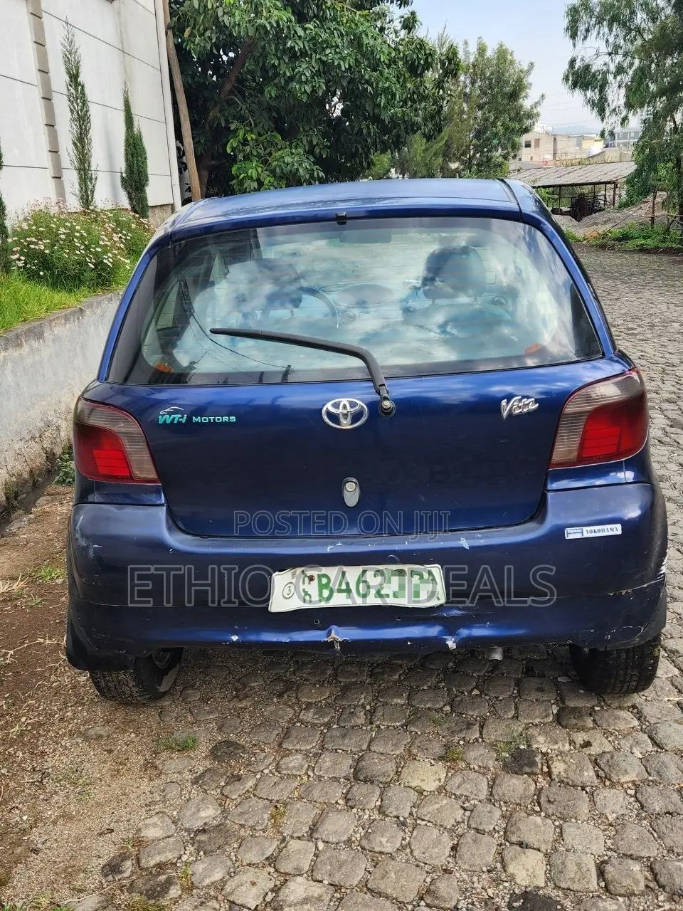 Toyota Vitz 2001 Blue