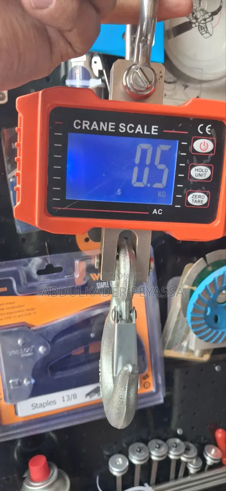 Digital Hanging Crane Scale 1000kg