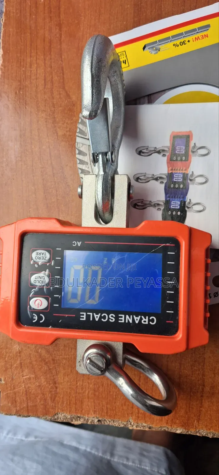 Digital Hanging Crane Scale 1000kg