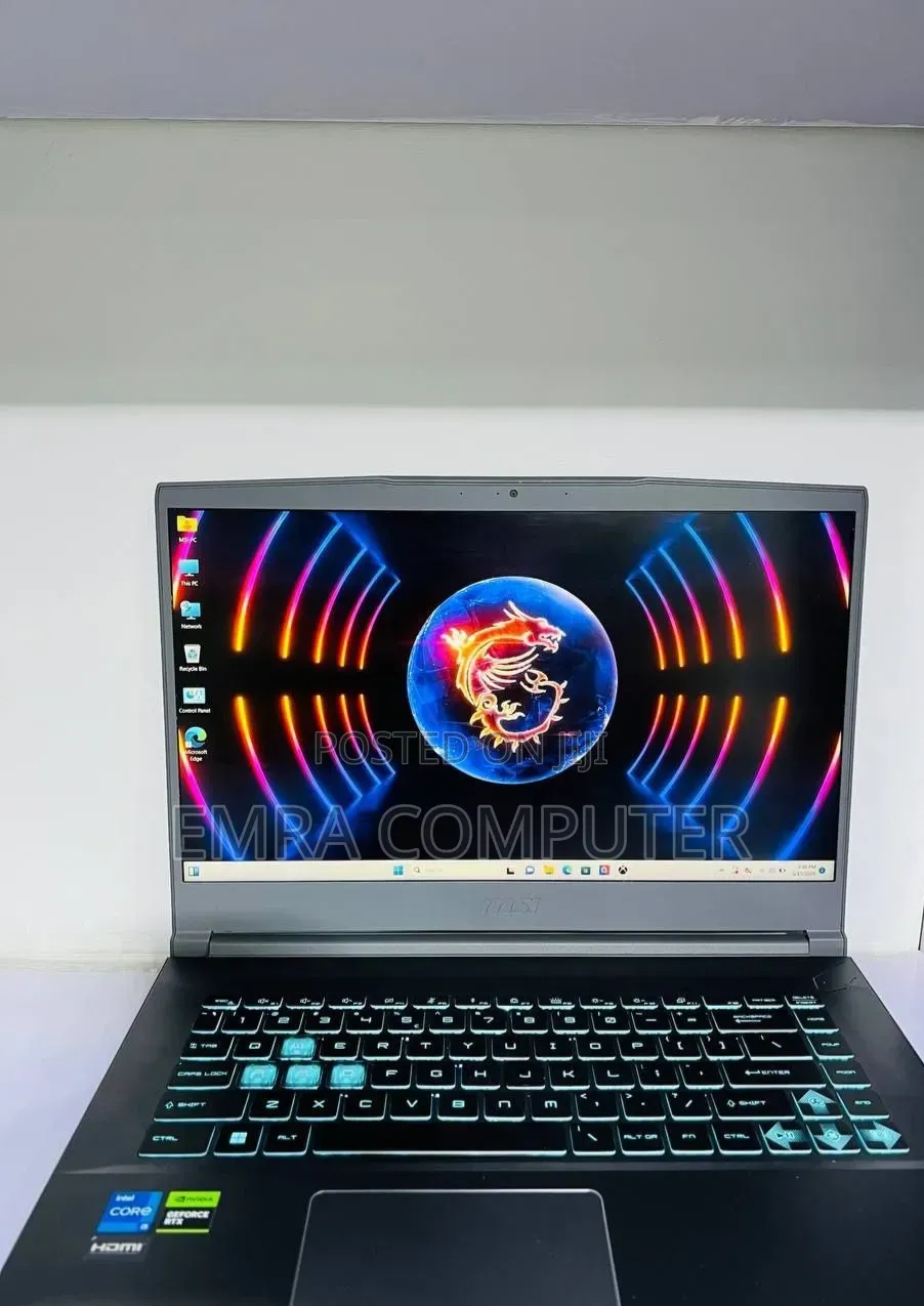New Laptop MSI 16GB Intel Core i5 SSD 512GB