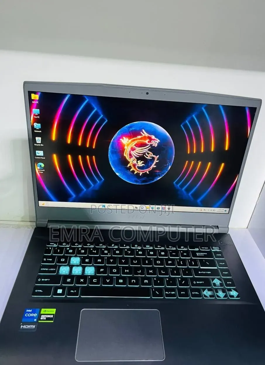 New Laptop MSI 16GB Intel Core i5 SSD 512GB