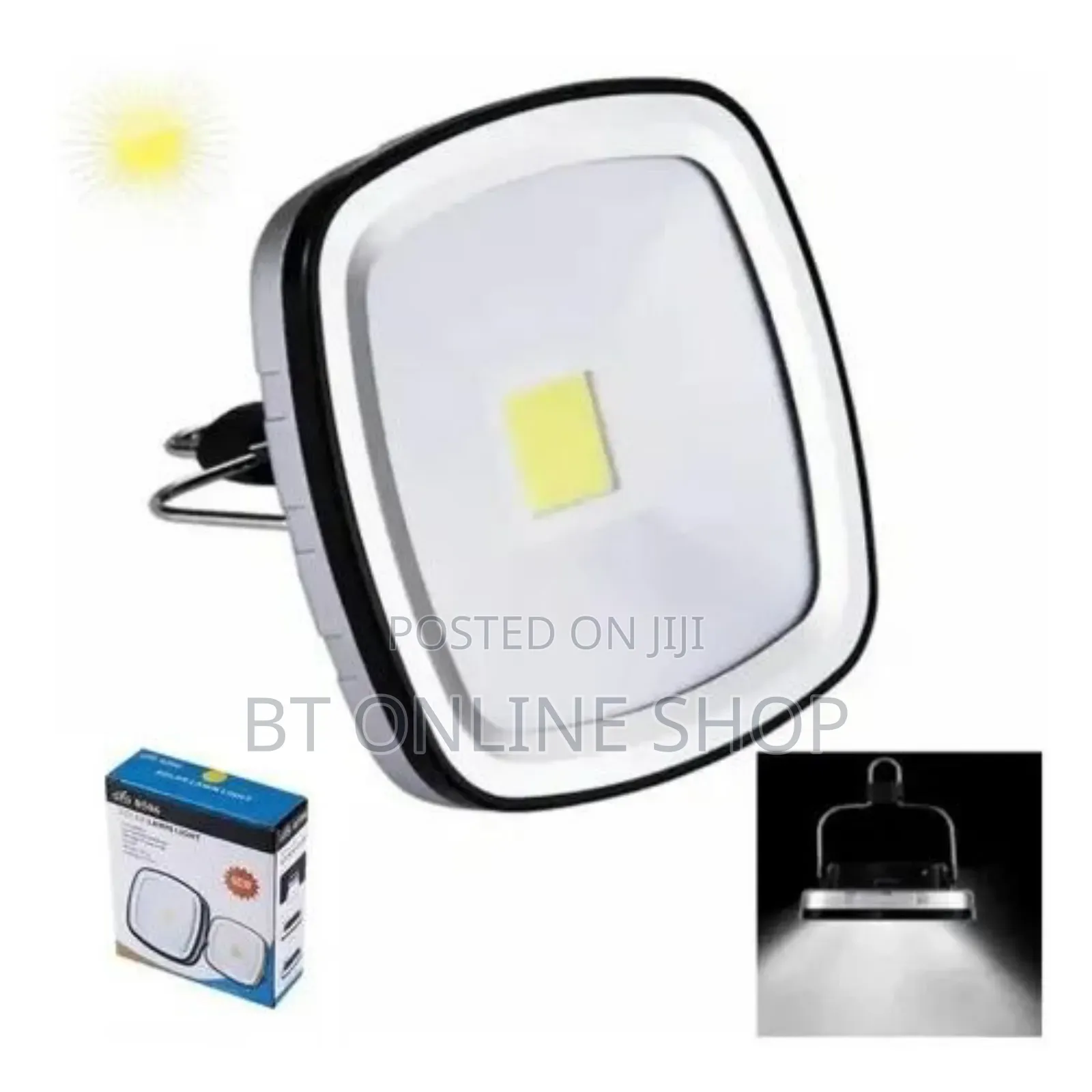 Solar and Rechargeable Lawn Light