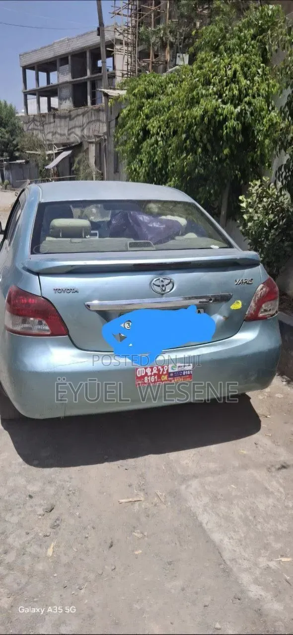 Toyota Belta 2008 Blue