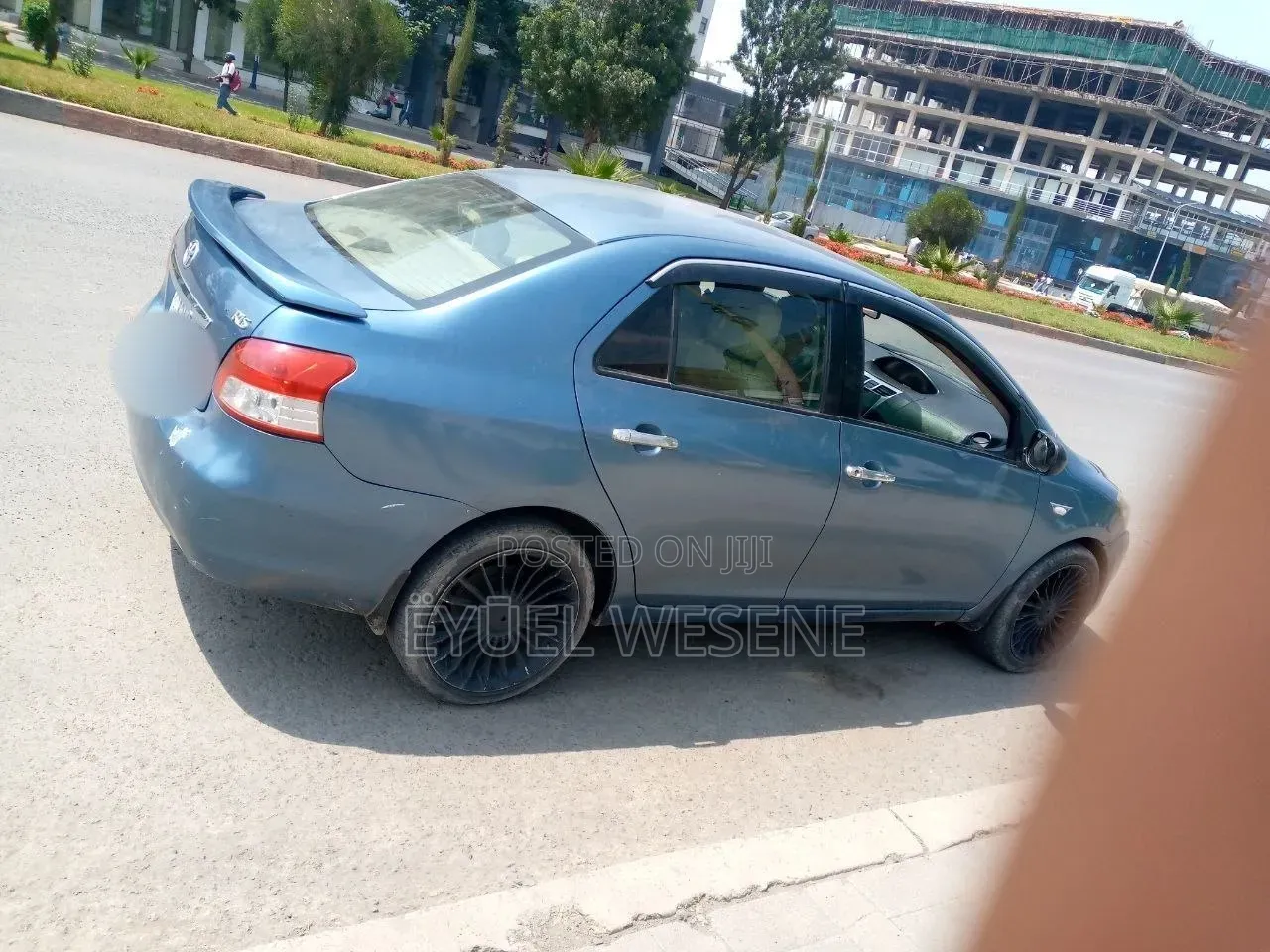 Toyota Belta 2008 Blue