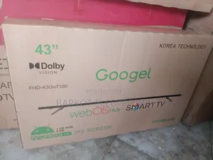 Googel Smart Tv 43 Inch Webos Tv Andraid Framless 2026quality Hifi