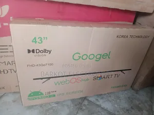 Googel Smart Tv 43 Inch Webos Tv Andraid Framless 2026quality Hifi