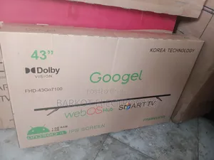 Googel Smart Tv 43 Inch Webos Tv Andraid Framless 2026quality Hifi
